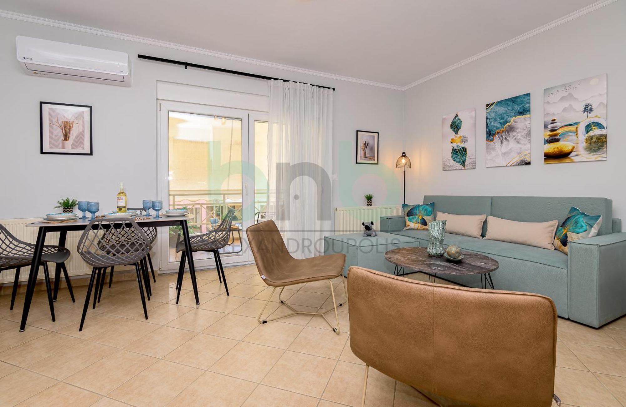 Aqua 2 Bdr Lux Apt Apartment Alexandroupoli Bagian luar foto